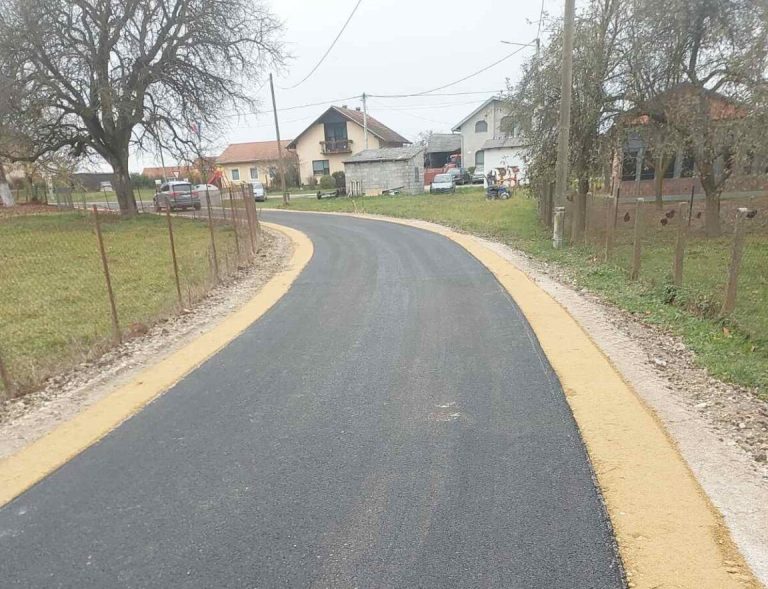 KOPRIVNIČKI BREGI Modernizirana je cesta u Jeduševcu