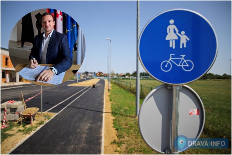 PETERANEC Uskoro počinje izgradnja biciklističko-pješačke staze, načelnik Derdić: Projekt značajno doprinosi prometnoj sigurnosti i povezanosti stanovnika