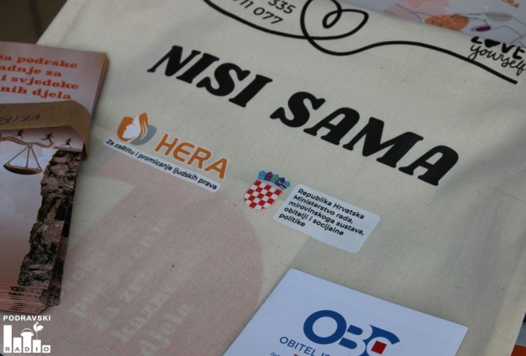 U Đurđevcu održana javna akcija povodom obilježavanja Međunarodnog dana borbe protiv nasilja nad ženama