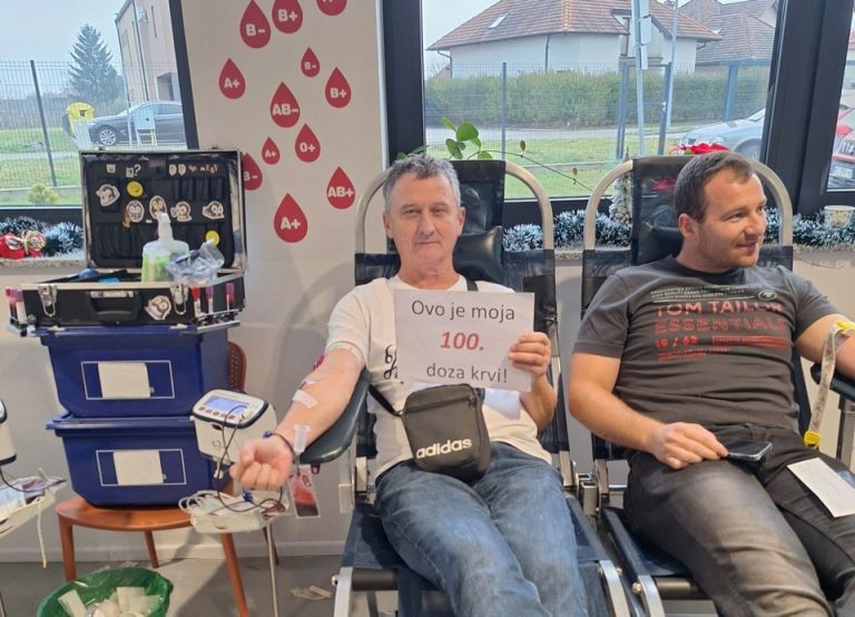 BRAVO! Dražen Horvat jubilarni put pružio ruku spasa i ušao u Klub 100 najistaknutijih darivatelja krvi