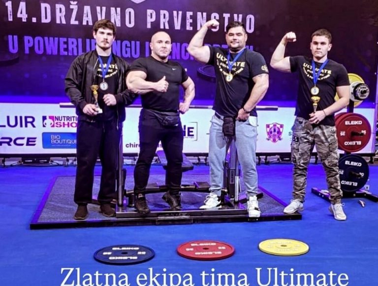 FOTO Đurđevački powerlifteri zlatom zaključili sportsku godinu, Deak: Naporan rad i zalaganje donose rezultate