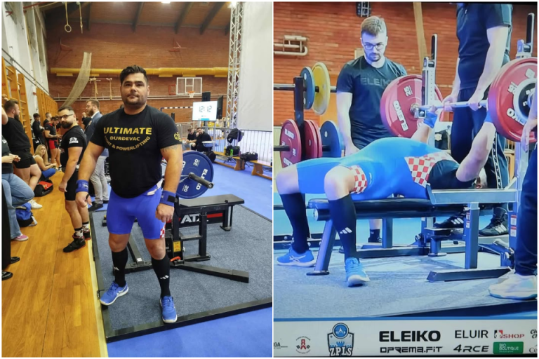 Mario Lesjak šesti puta prvak Hrvatske u Bench pressu