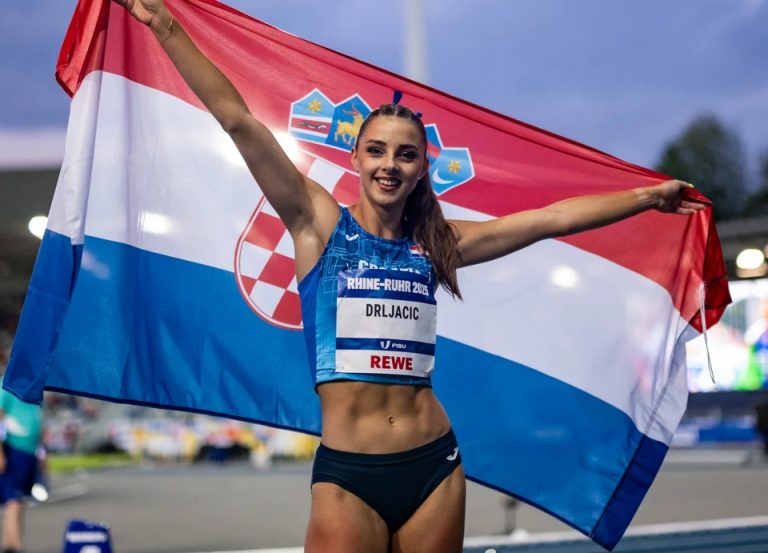 BRAVO! Atletičarka Veronika Drljačić briljirala na Tromeču reprezentacija Srbije, Hrvatske i Slovenije