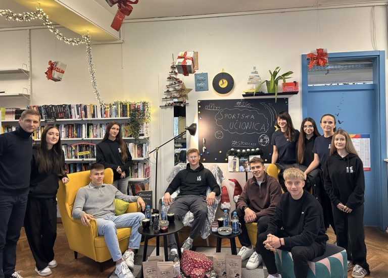 SPORTSKA UČIONICA U Srednjoj školi Koprivnica održan prvi sportski podcast, u goste stigli Slavenaši