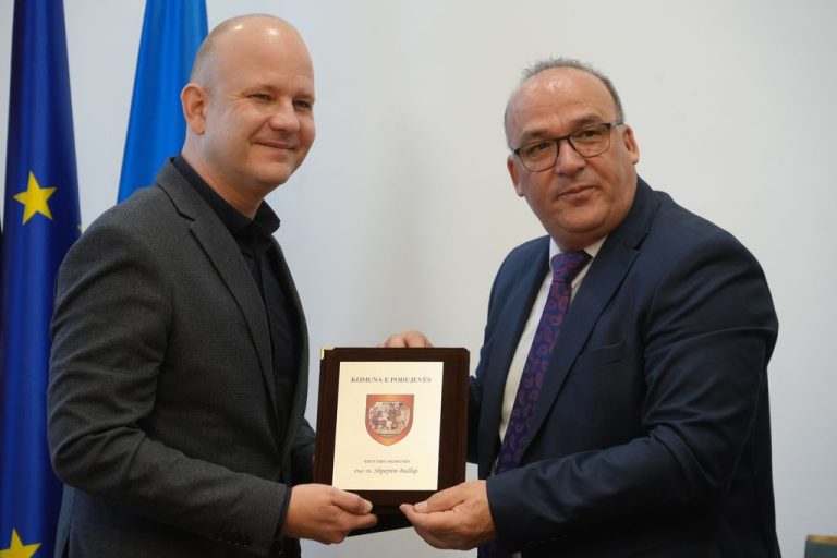 Delegaciju Grada Podujeva ugostio gradonačelnik Koprivnice Mišel Jakšić