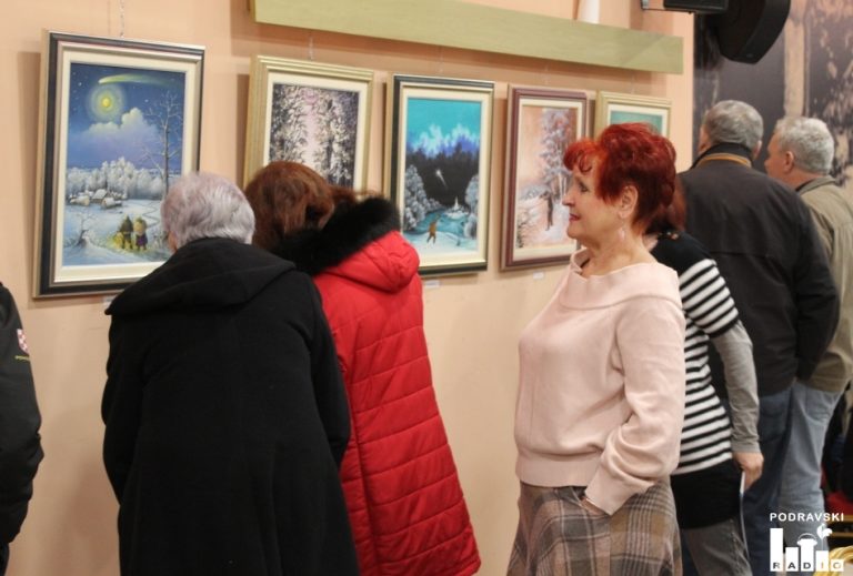 FOTO Svečano otvorena izložba slika Likovne kolonije ‘David Piskor 2024.’ u Novigradu Podravskom