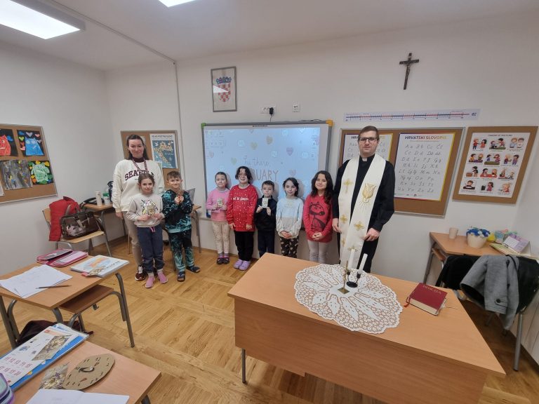 Blagoslov područnih škola Osnovne škole Đurđevac