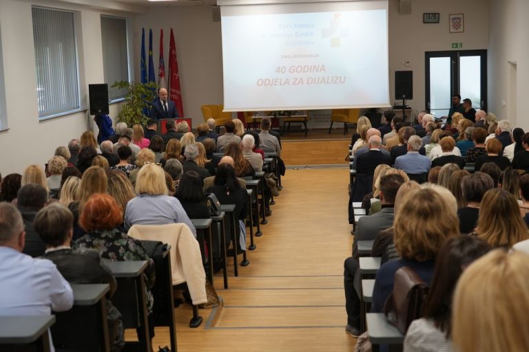FOTO Odjel za dijalizu OB ‘Dr. T. Bardek’ Koprivnica obilježio 40 godina