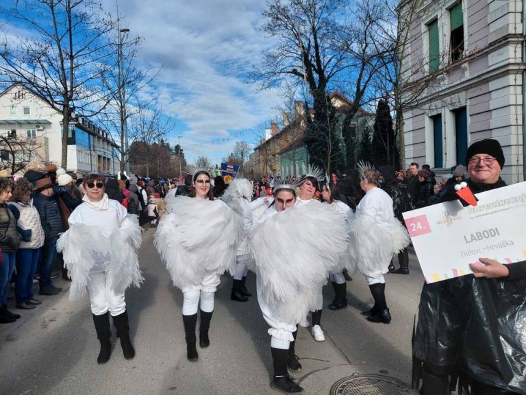 FOTO KUD Delovi na 66. međunarodnoj povorci Kurentovanje 2026. u Ptuju