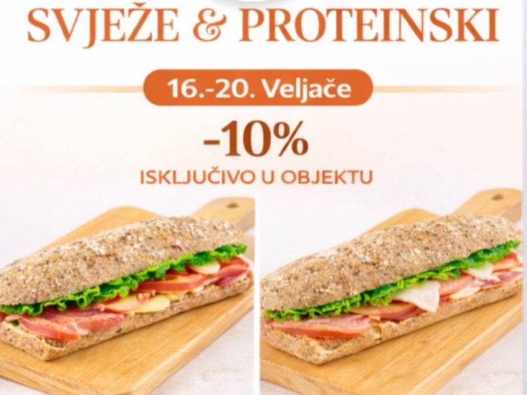 Napuni energiju uz proteinske sendviče iz Smuteka