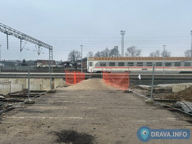 FOTO Novi pristupni put za pješake u željezničkome kolodvoru Koprivnica, evo detalja