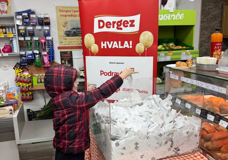 FOTO Poznati su dobitnici prvog kvartalnog izvlačenja velike  nagradne igre Dergez trgovine