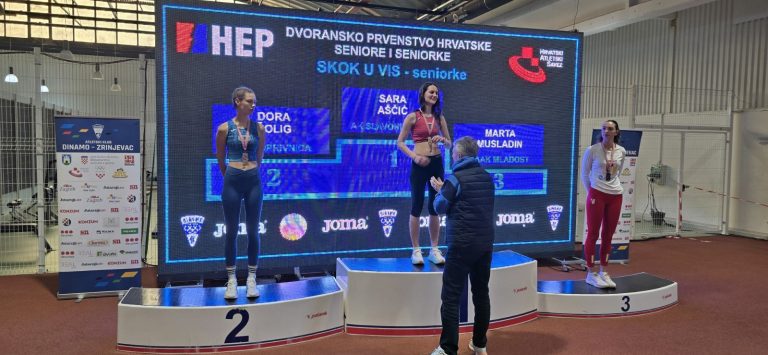 Dora Čolig srebrna na Prvenstvu Hrvatske