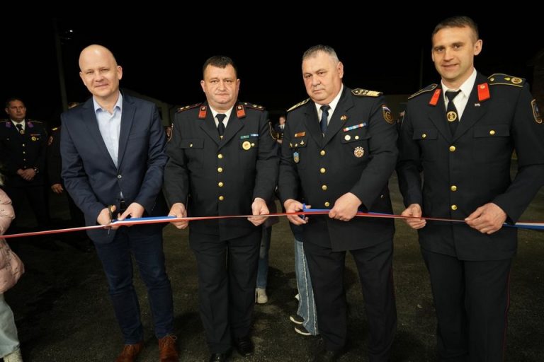 Ovog vikenda je svečano otvorena nova garaža DVD-a Jagnjedovec