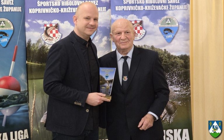 Športski ribolovni savez Koprivničko-križevačke županije obilježio 30. obljetnicu postojanja