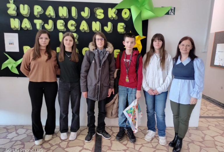 Lana Divjačko osvojila drugo mjesto iz biologije na županijskoj razini