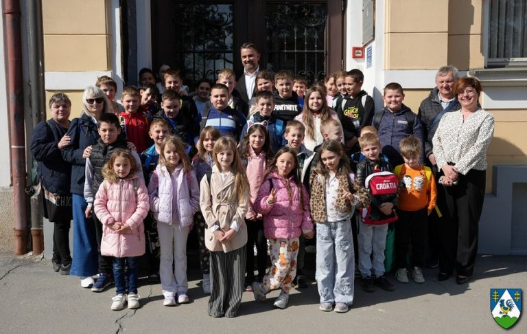 Osnovna škola Sokolovac u posjeti županijskoj upravi