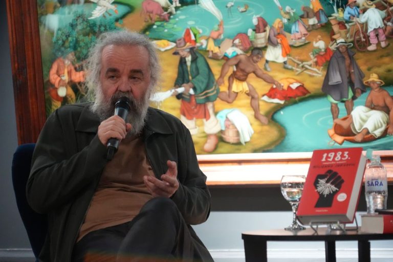 Predstavljen roman ‘1983.’ autora Miljenka Jergovića u prepunoj Galeriji Mijo Kovačić
