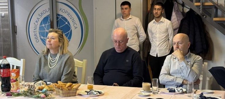 FOTO U prostorijama ‘Obrtničke škole Koprivnica’ održan sastanak na temu “Međusektorska suradnja u podršci mladima”
