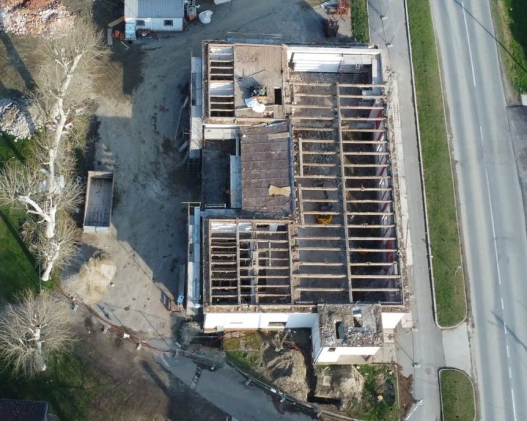 FOTO Dom kulture Pajo Kanižaj u Đelekovcu napreduje s radovima, pogledajte fotografije