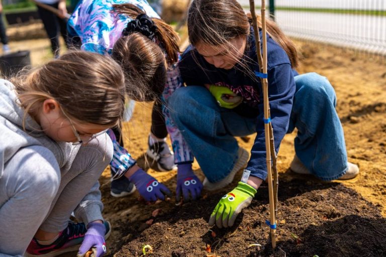 FOTO Školski Eko vrt Podolice dobio novu šumu hrane povodom Dana planeta Zemlje