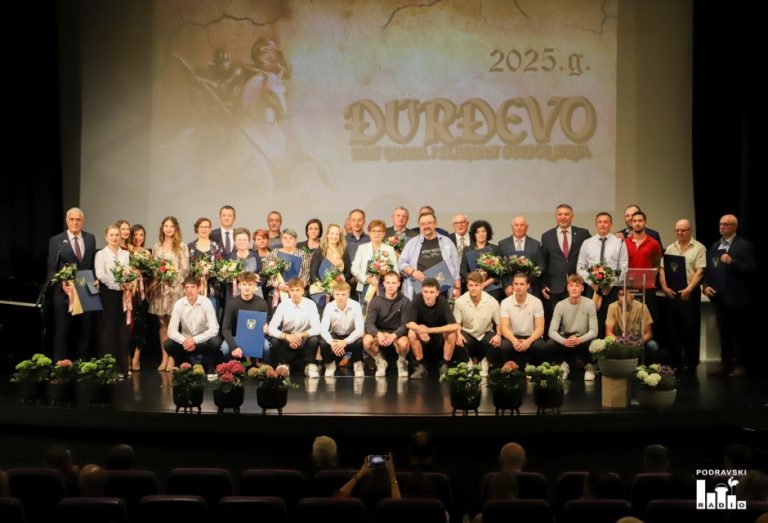Poznato je tko su dobitnici Javnih priznanja Grada Đurđevca za 2026. godinu