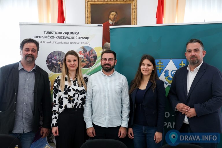FOTO Turističkim projektima Podravine i Prigorja ide više od 571.000 eura. Župan Golubić: Sretan je danas dan za turizam naše županije