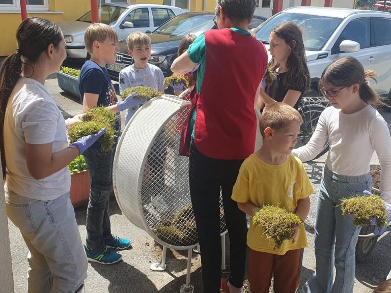 FOTO Školska jabuka zasjala u novom ruhu zahvaljujući vrijednim članovima Male lige