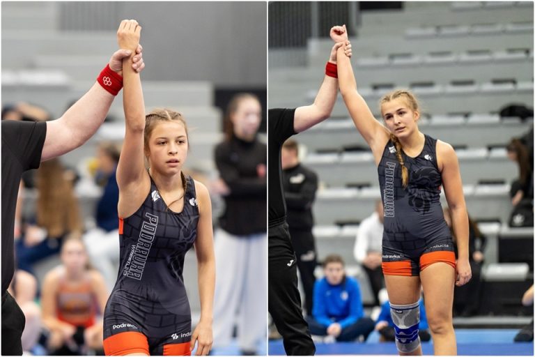 Lana Pezić i Lara Blažeković na U17 Europskom prvenstvu u Bugarskoj