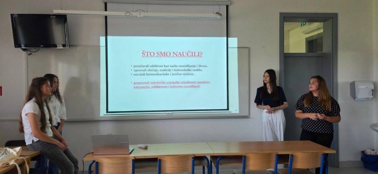 FOTO Đurđevački gimnazijalci predstavili rezultate triju Erasmus projekata