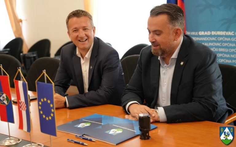 Potpisan Sporazum o preuzimanju poslova iz samoupravnog djelokruga Županije čije je obavljanje povjereno Gradu Đurđevcu
