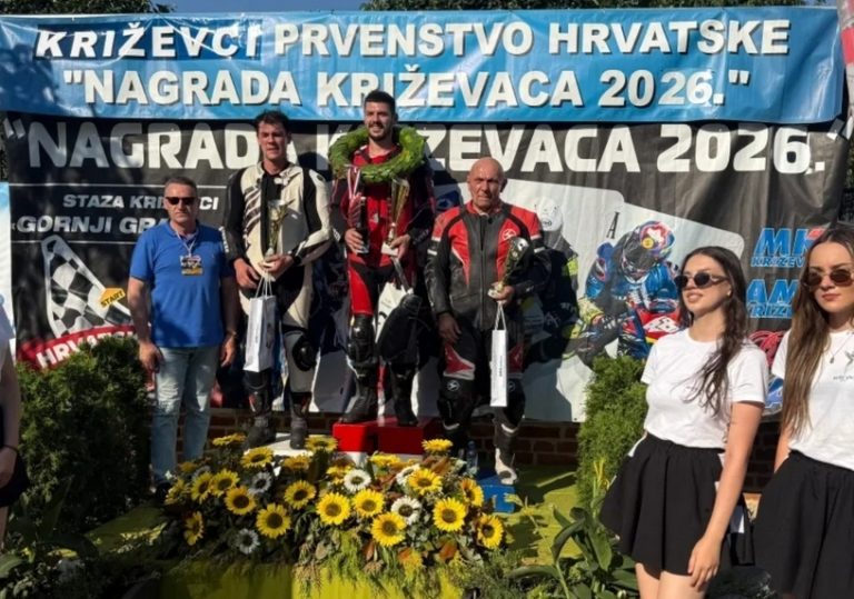 Mario Horvatić osvojio zlato i broncu za Moto klub Legenda