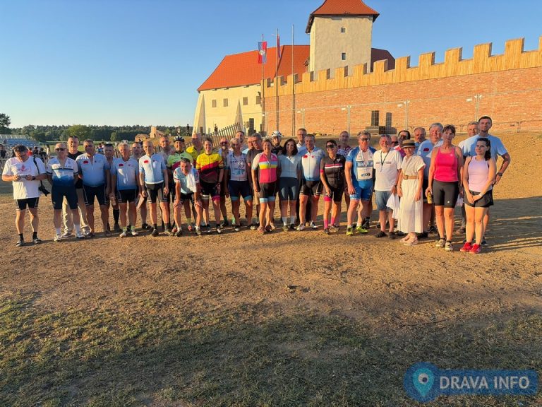 FOTO Biciklistička karavana prijateljstva Vukovar – Ljubljana ponovno stigla u Đurđevac