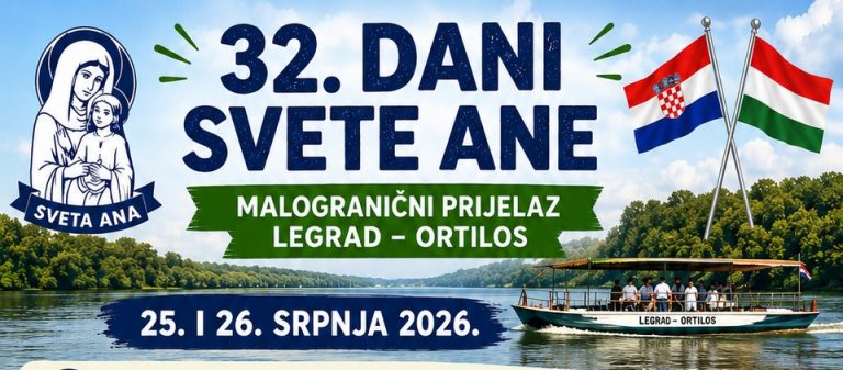 Legrad i Ortilos ponovno obilježavaju Dane svete Ane uz bogat dvodnevni program