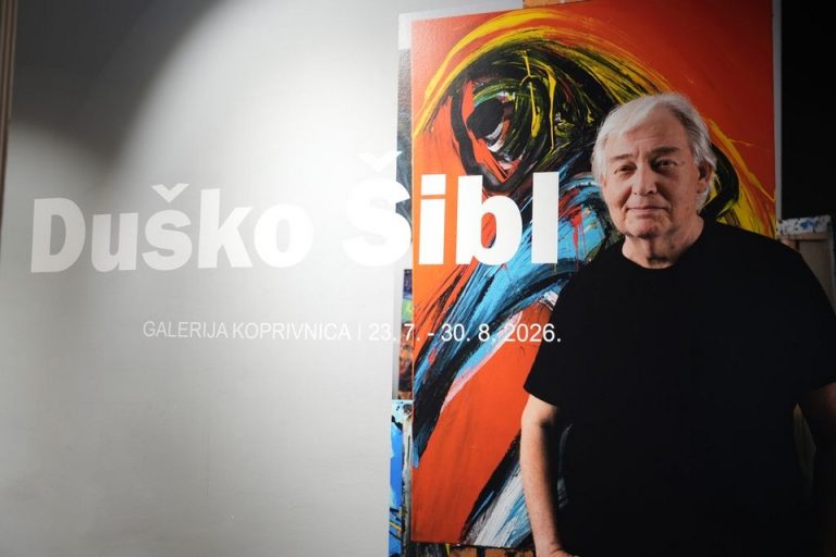 FOTO Otvorena izložba Duška Šibla u Galeriji Koprivnica
