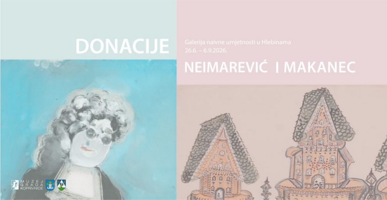 HLEBINE Otvorenje izložbe s djelima iz dviju velikih donacija, evo o čemu je riječ