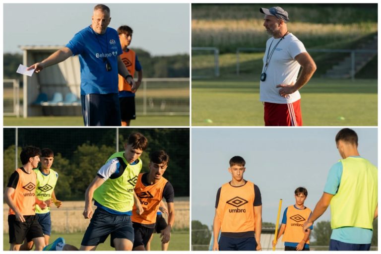 FOTO Nakon sjajne sezone i finala Kupa, juniori Slaven Belupa ponovno na terenu
