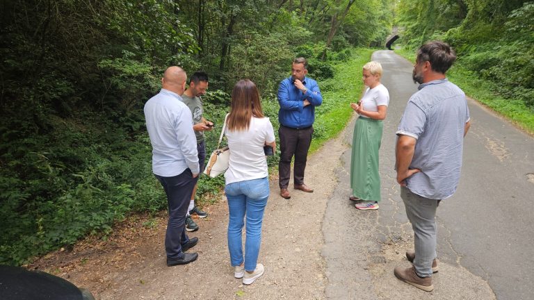 Župan sa suradnicima obišao lokacije budućeg turističkog projekta u naselju Glogovac
