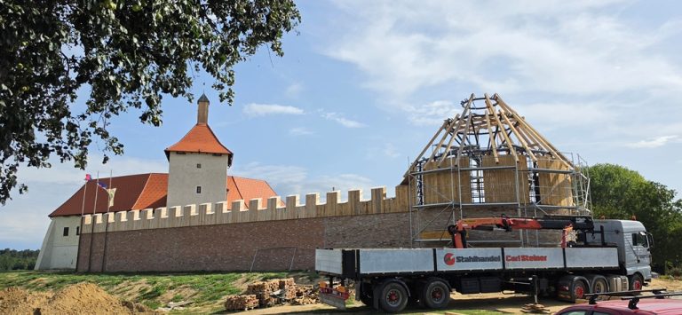 FOTO Obnavljaju se bedemi Staroga grada: Đurđevac vraća dio svog povijesnog izgleda