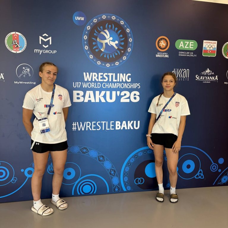 Težak ždrijeb zaustavio Laru Blažeković i Lanu Pezi, hrvačice Podravke na U17 Svjetskom prvenstvu u Bakuu