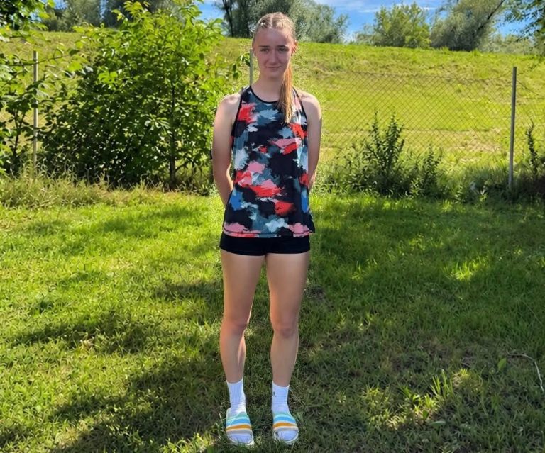 Mlada križevačka atletičarka Klara Rađa pozvana u hrvatsku reprezentaciju