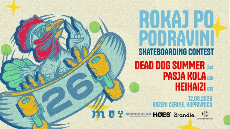 Street Art Festival i Rokaj po Podravini ponovno spajaju uličnu umjetnost, skejt i glazbu u Koprivnici