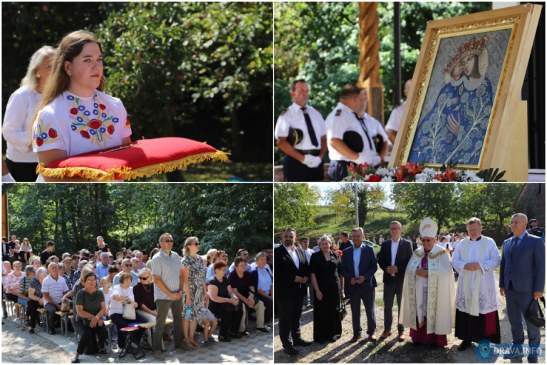 FOTO Okrunjena Gospa od Kalvarije, velika svečanost u Podravskom Jeruzalemu okupila brojne vjernike
