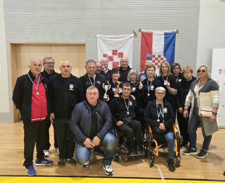 Zlata, srebro i bronce za županijske parasportaše na državnom prvenstvu