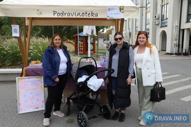I u Đurđevcu obilježen tjedan dojenja, evo kako je bilo